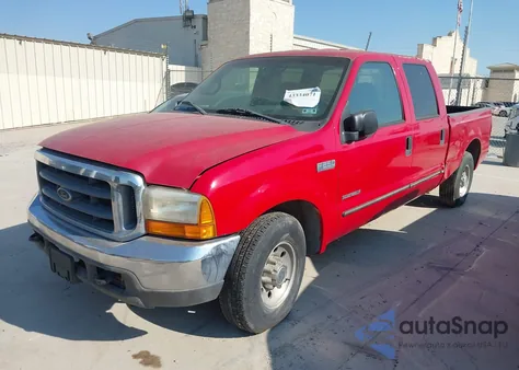 2000 Ford F-250 Lariat/Xl/Xlt из США, поврежденный, VIN 3FTNW20F0YMA62253